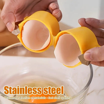 1pc/Eggshell Separator and Peeler