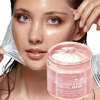 XIOIMY Collagen & Biotin Facial Mask